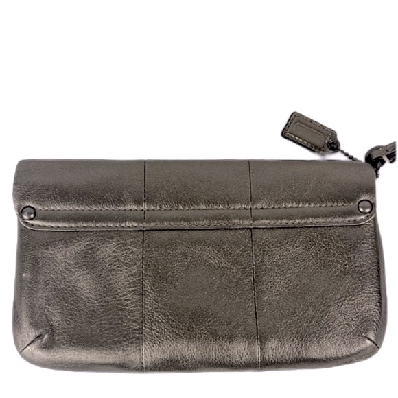 Coach NWT Metallic Leather Shoulder Bag - Picture 4 of 9